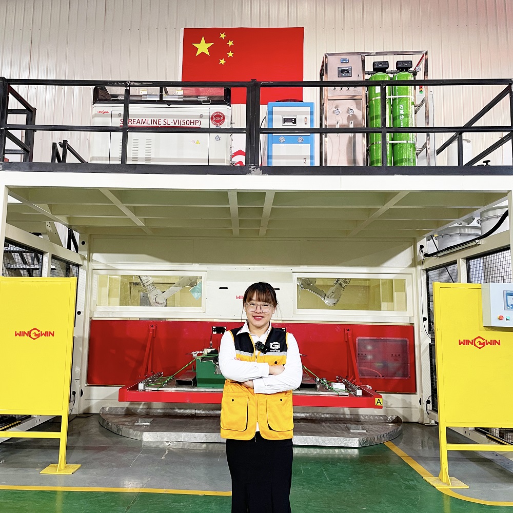 Dreifach-Roboter-Wasserstrahlschneidstation