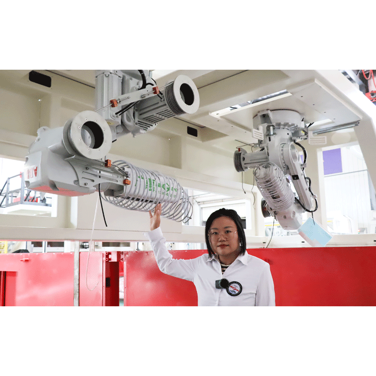 ABB 2400 Roboter-Wasserstrahlteile