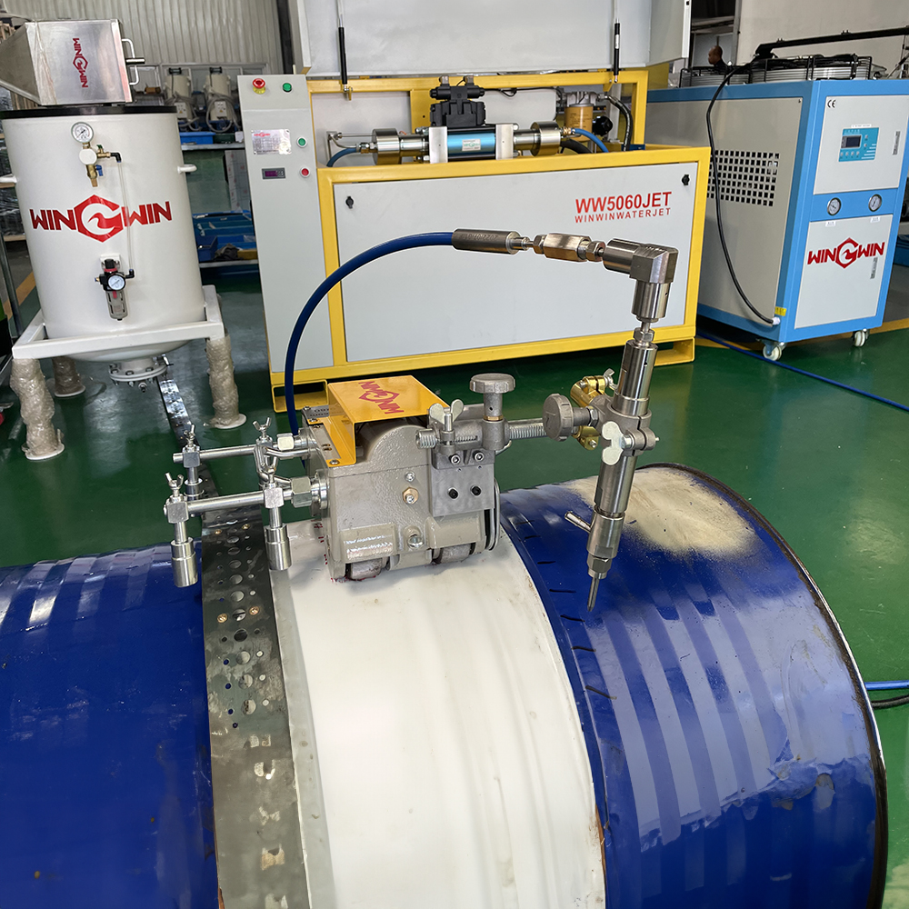 Tragbarer Wasserstrahl